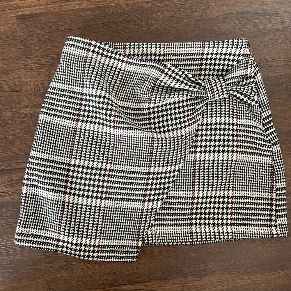 Plaid Mini Skirt Size S